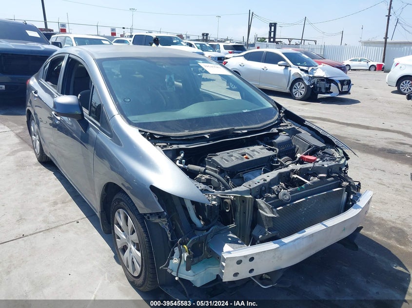 2012 Honda Civic Lx VIN: 19XFB2F58CE372233 Lot: 39545583