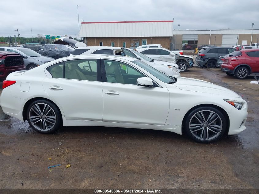 2017 Infiniti Q50 3.0T Premium VIN: JN1EV7AP4HM733140 Lot: 39545586