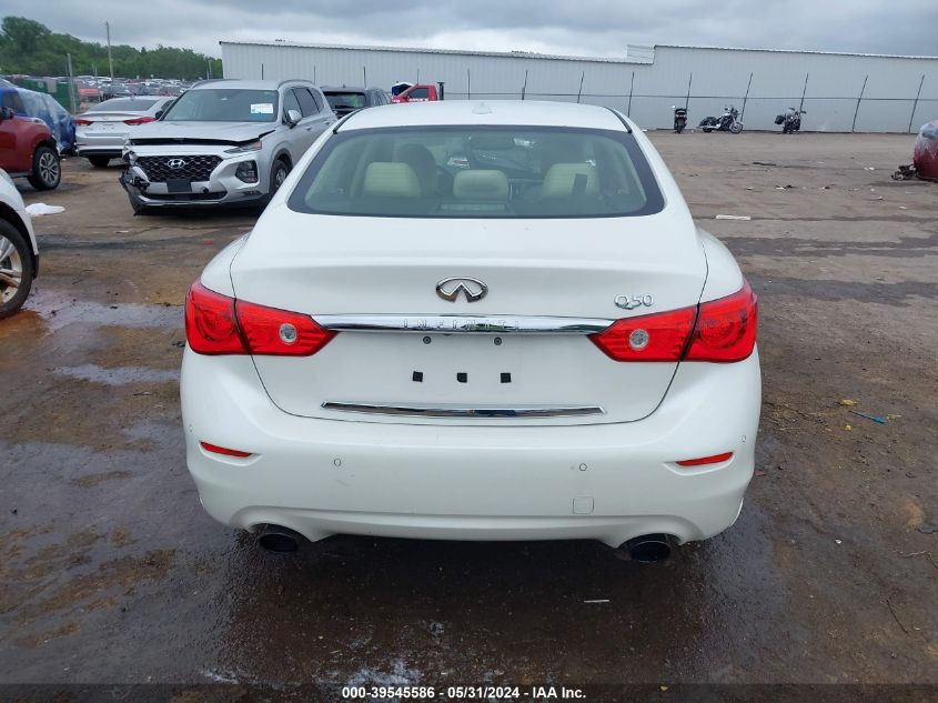 2017 Infiniti Q50 3.0T Premium VIN: JN1EV7AP4HM733140 Lot: 39545586