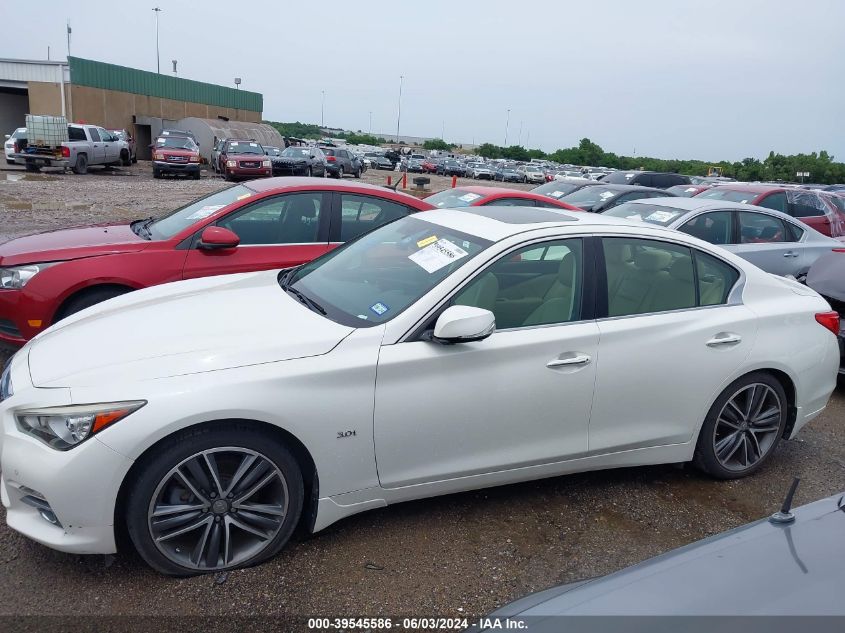 2017 Infiniti Q50 3.0T Premium VIN: JN1EV7AP4HM733140 Lot: 39545586