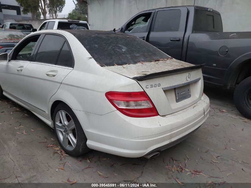 2011 Mercedes-Benz C 300 Luxury/Sport VIN: WDDGF5EB5BR134088 Lot: 39545591