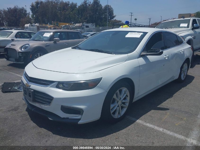 2016 Chevrolet Malibu 1Lt VIN: 1G1ZE5ST1GF257407 Lot: 39545594