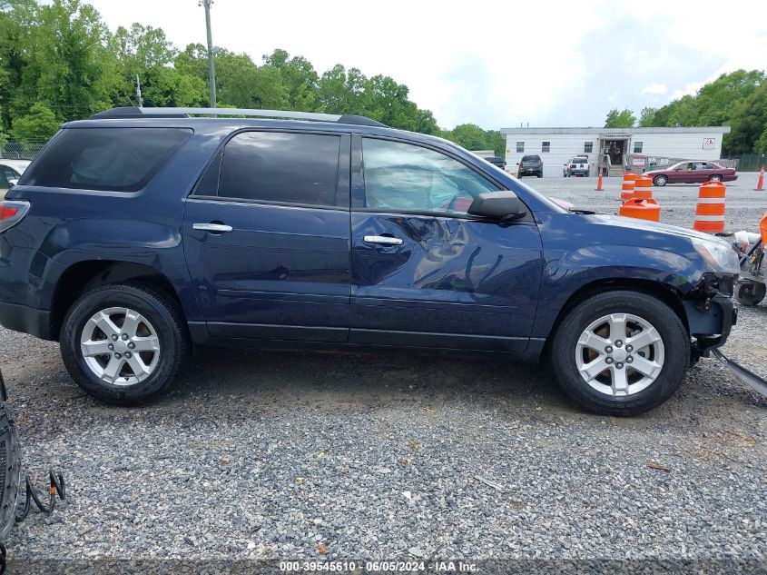 2015 GMC Acadia Sle-2 VIN: 1GKKVPKDXFJ116493 Lot: 39545610