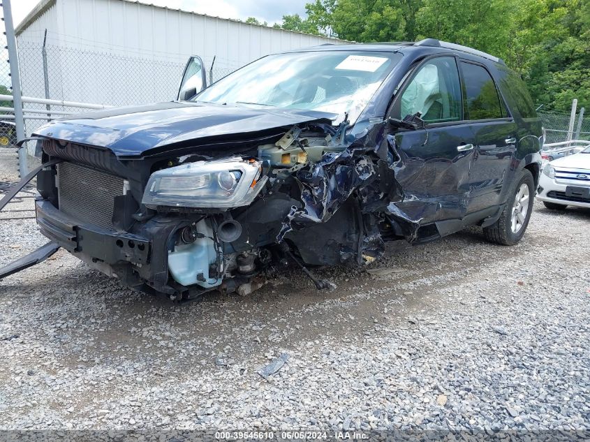 2015 GMC Acadia Sle-2 VIN: 1GKKVPKDXFJ116493 Lot: 39545610