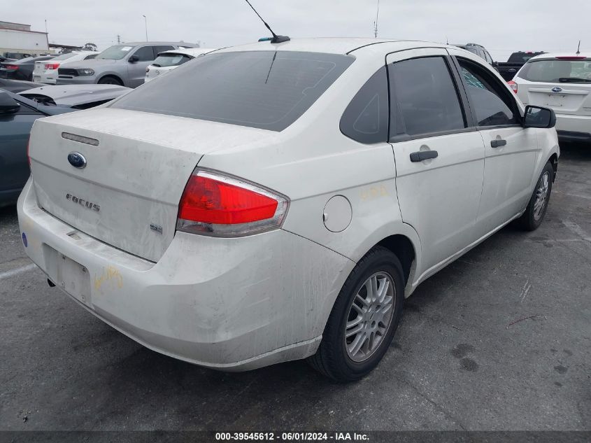 2011 Ford Focus Se VIN: 1FAHP3FNXBW104181 Lot: 39545612