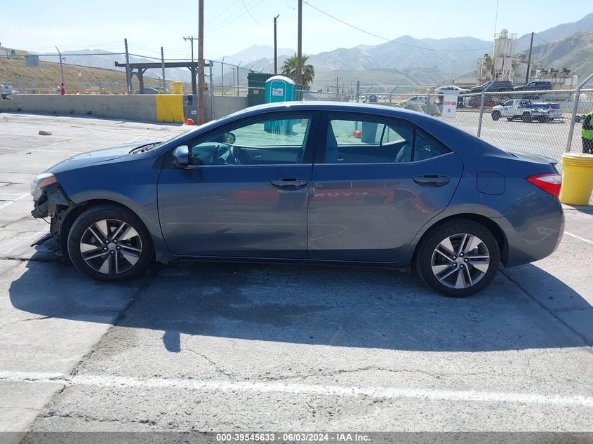 2014 Toyota Corolla Le Eco Plus VIN: 5YFBPRHE1EP028606 Lot: 39545633