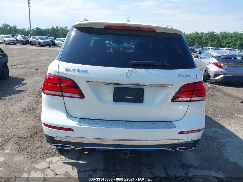 2017 Mercedes-Benz Gle 350 4Matic VIN: 4JGDA5HB9HA942325 Lot: 39545636