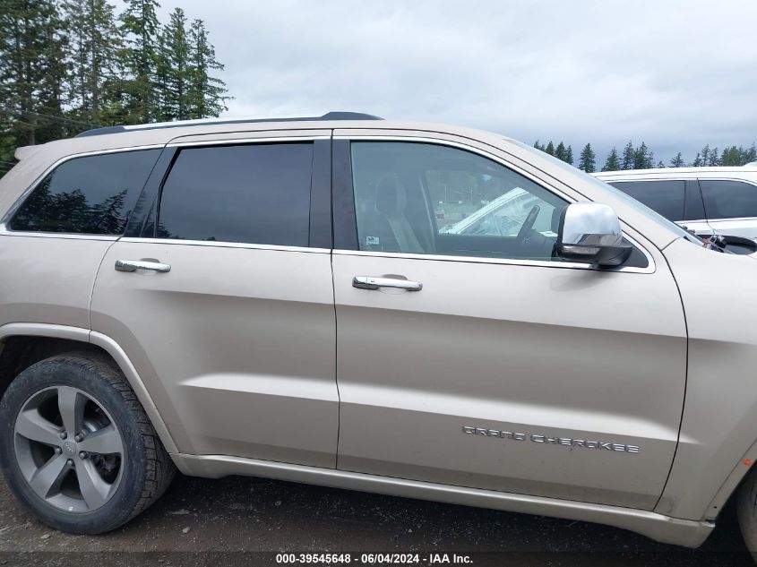 2014 Jeep Grand Cherokee Overland VIN: 1C4RJFCG7EC467535 Lot: 39545648