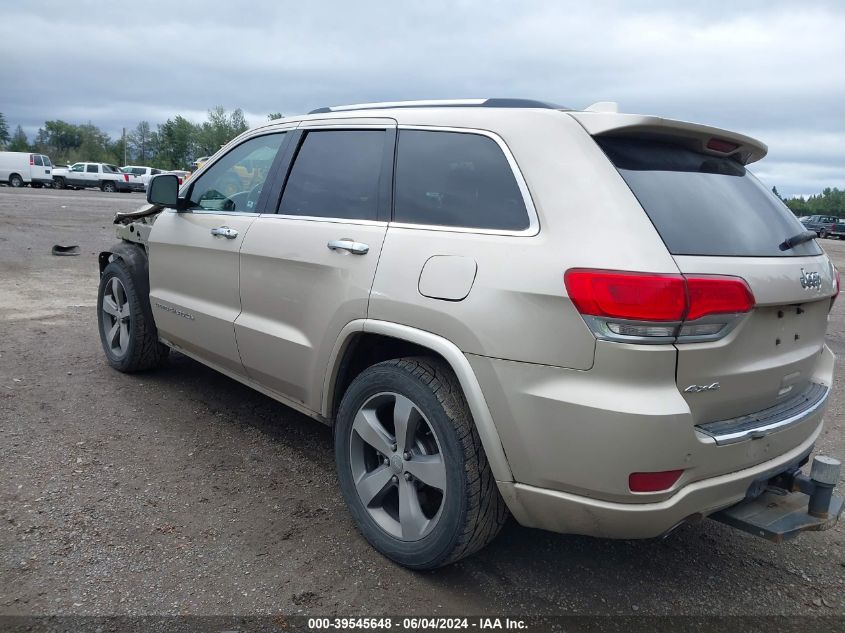 2014 Jeep Grand Cherokee Overland VIN: 1C4RJFCG7EC467535 Lot: 39545648