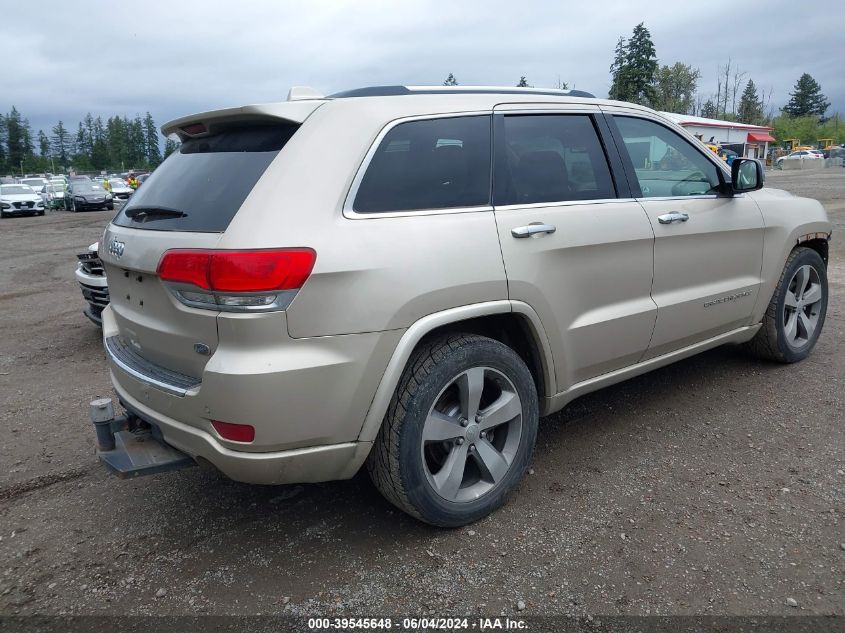 2014 Jeep Grand Cherokee Overland VIN: 1C4RJFCG7EC467535 Lot: 39545648