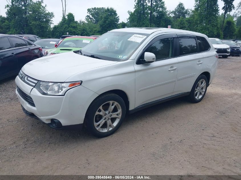 2014 Mitsubishi Outlander Se VIN: JA4AZ3A33EZ010880 Lot: 39545649