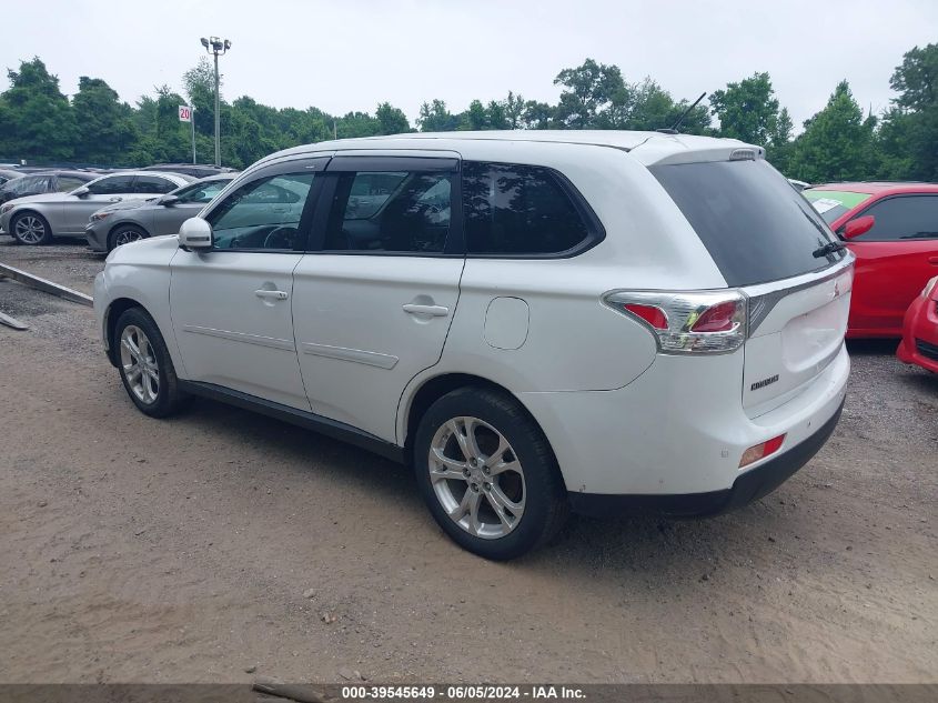 2014 Mitsubishi Outlander Se VIN: JA4AZ3A33EZ010880 Lot: 39545649