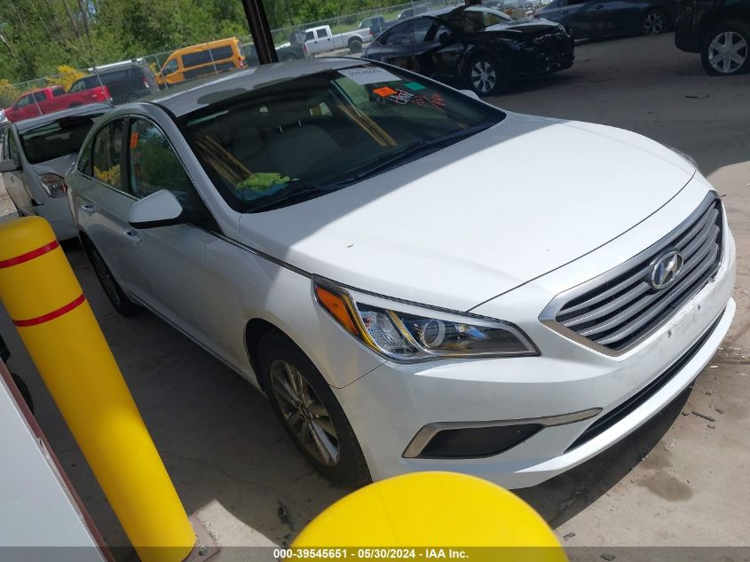 2017 Hyundai Sonata Se VIN: 5NPE24AF7HH498366 Lot: 39545651