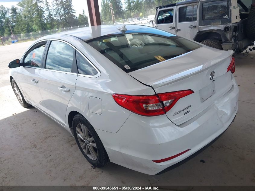 2017 HYUNDAI SONATA SE - 5NPE24AF7HH498366