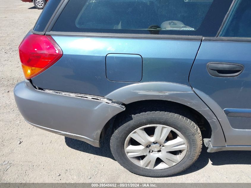 2005 Subaru Outback 2.5I VIN: 4S4BP61C057339352 Lot: 39545652