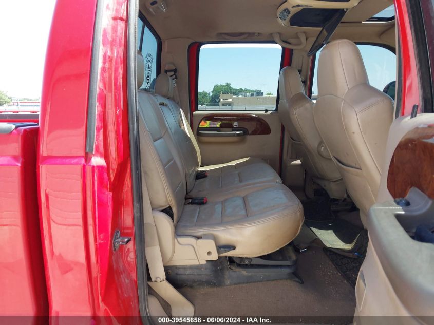 2004 Ford F-250 Lariat/Xl/Xlt VIN: 1FTNW21P04EB64675 Lot: 39545658