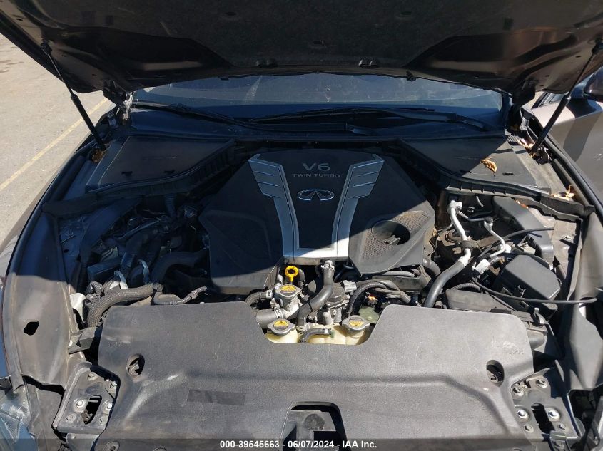 2016 Infiniti Q50 3.0T Red Sport 400 VIN: JN1FV7AP7GM421137 Lot: 39545663