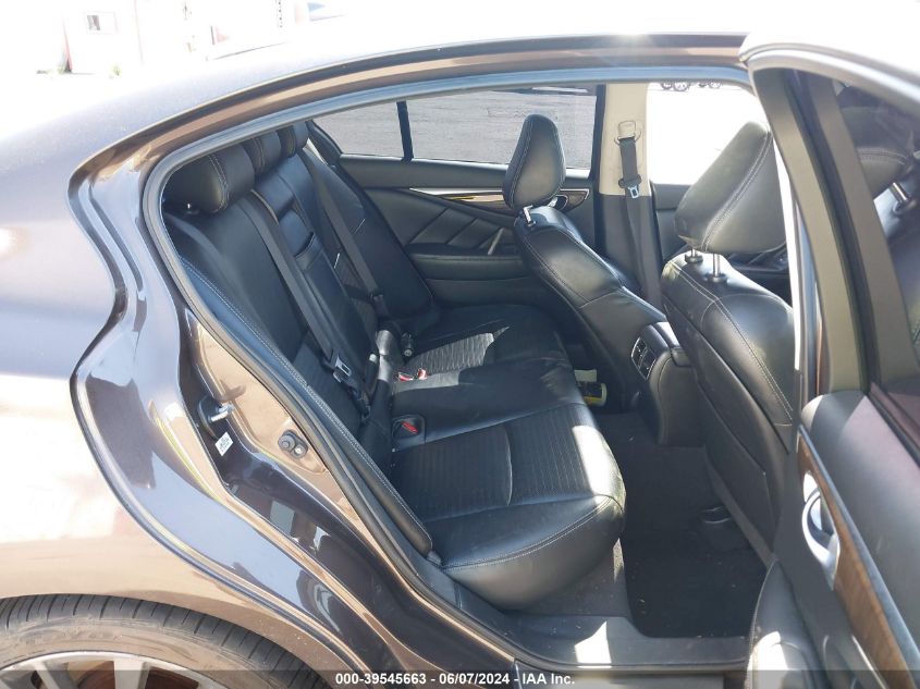 2016 Infiniti Q50 3.0T Red Sport 400 VIN: JN1FV7AP7GM421137 Lot: 39545663