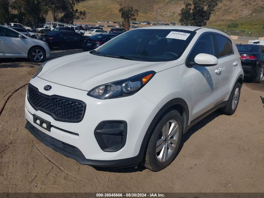 2018 Kia Sportage Lx VIN: KNDPM3AC3J7337106 Lot: 39545666