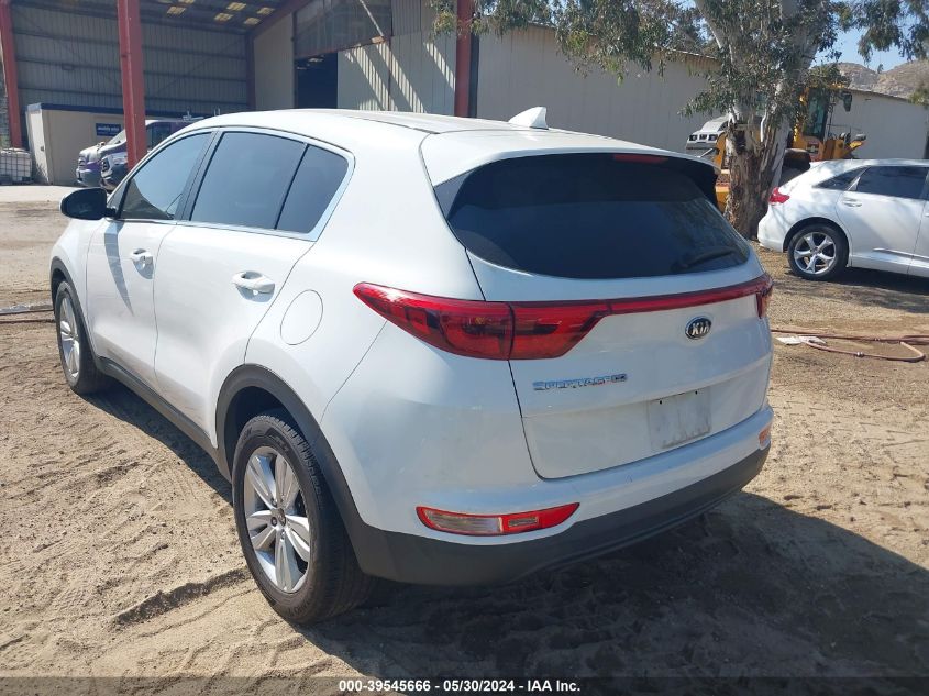 2018 Kia Sportage Lx VIN: KNDPM3AC3J7337106 Lot: 39545666