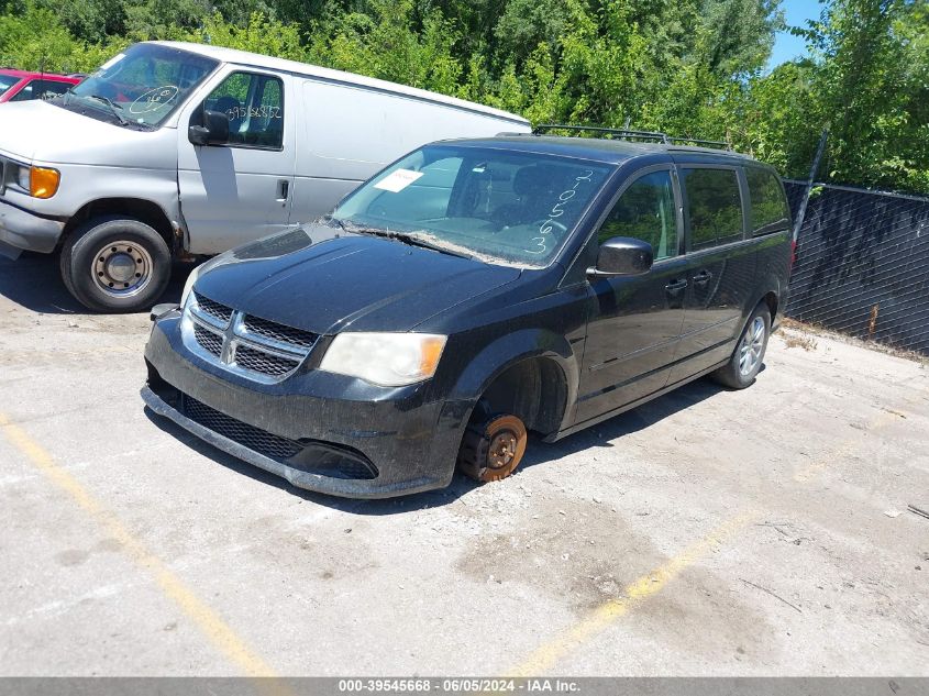 VIN 2C4RDGCG4ER210563 2014 Dodge Grand Caravan, Sxt no.2