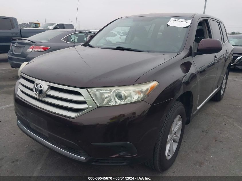 2012 Toyota Highlander VIN: 5TDZA3EH4CS030379 Lot: 39545670