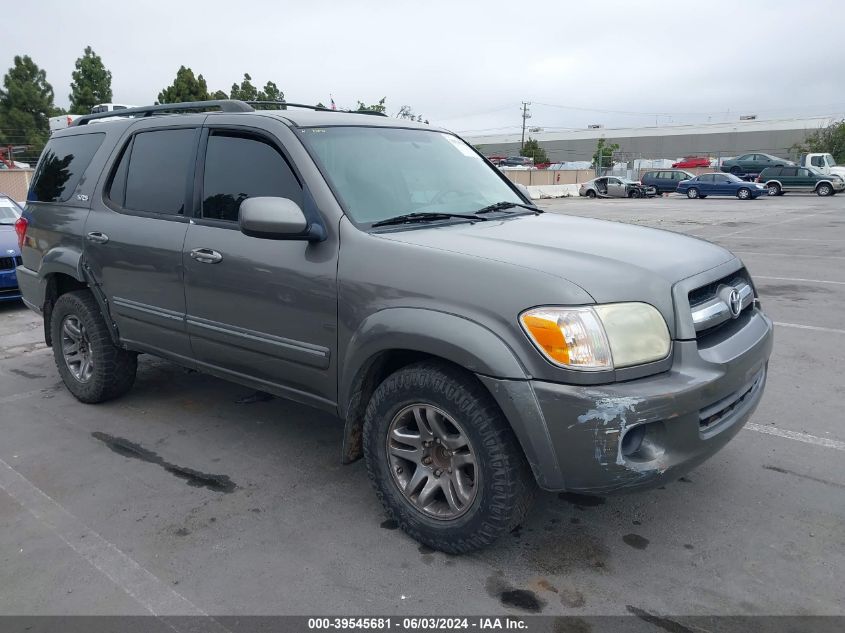 2005 Toyota Sequoia Sr5 V8 VIN: 5TDZT34A65S253251 Lot: 39545681