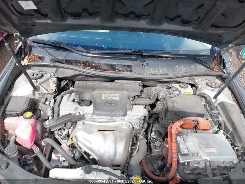 2016 Toyota Camry Hybrid Le VIN: 4T1BD1FK0GU177013 Lot: 39545691