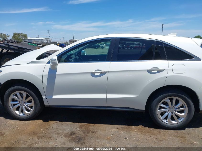 2018 Acura Rdx Technology Acurawatch Plus Packages/Technology Package VIN: 5J8TB3H58JL002654 Lot: 39545699