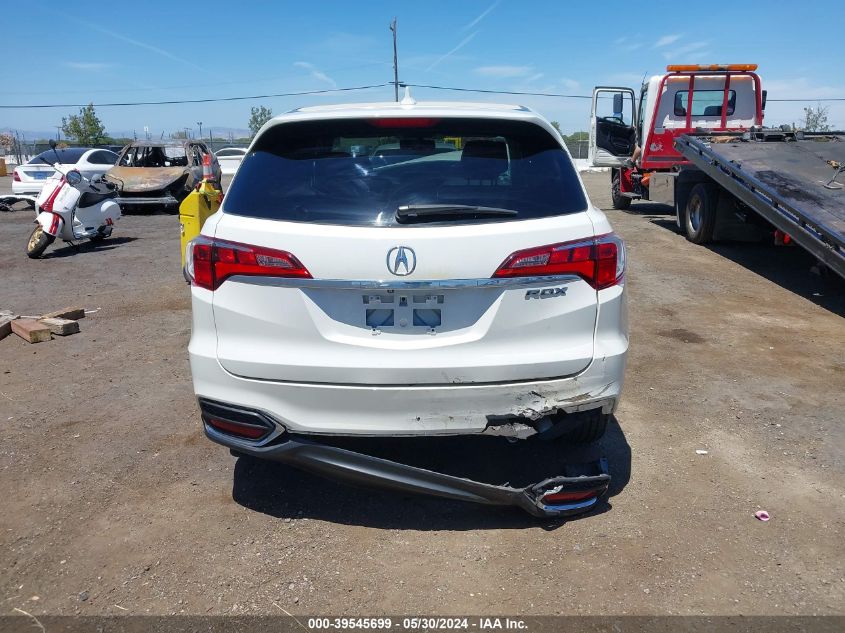 2018 Acura Rdx Technology Acurawatch Plus Packages/Technology Package VIN: 5J8TB3H58JL002654 Lot: 39545699