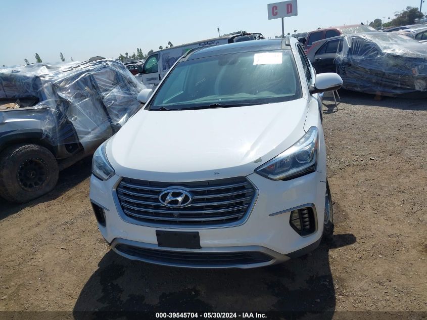 2017 Hyundai Santa Fe Se Ultimate VIN: KM8SR4HF2HU228211 Lot: 39545704