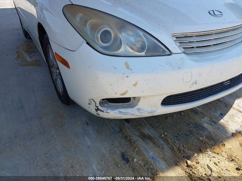 2004 Lexus Es 330 VIN: JTHBA30G040013131 Lot: 39545707