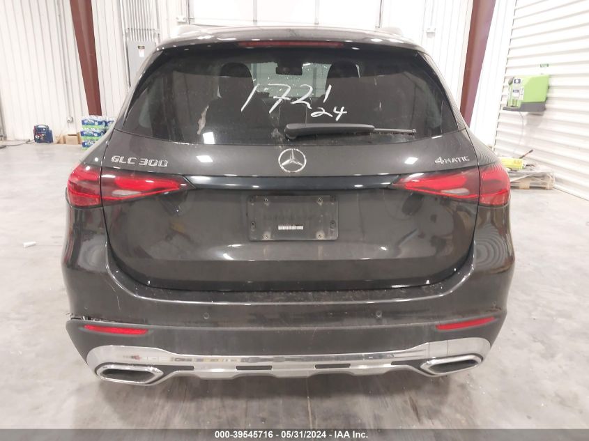 2024 Mercedes-Benz Glc 300 4Matic Suv VIN: W1NKM4HB7RU041363 Lot: 39545716