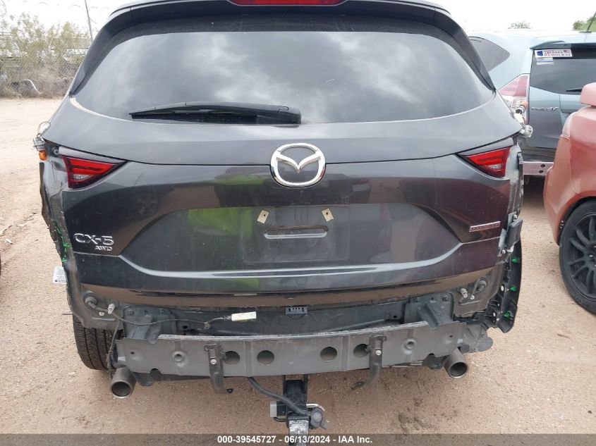 2021 Mazda Cx-5 Grand Touring VIN: JM3KFBDM4M0456502 Lot: 39545727