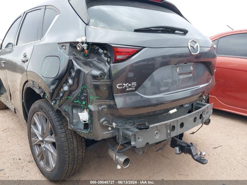 2021 Mazda Cx-5 Grand Touring VIN: JM3KFBDM4M0456502 Lot: 39545727