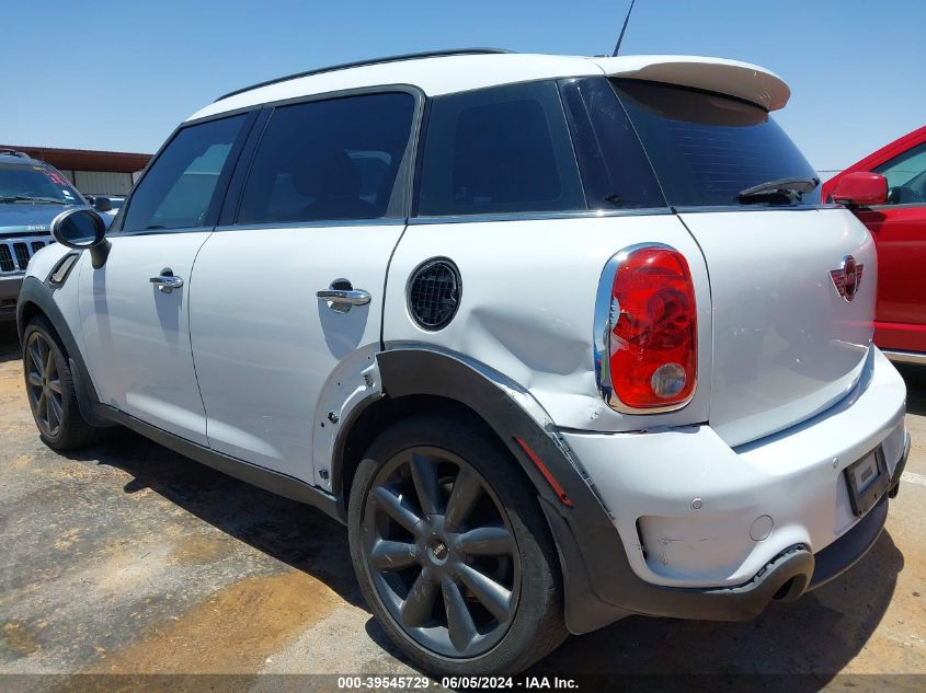 2012 Mini Cooper S Countryman VIN: WMWZC3C52CWL81145 Lot: 39545729