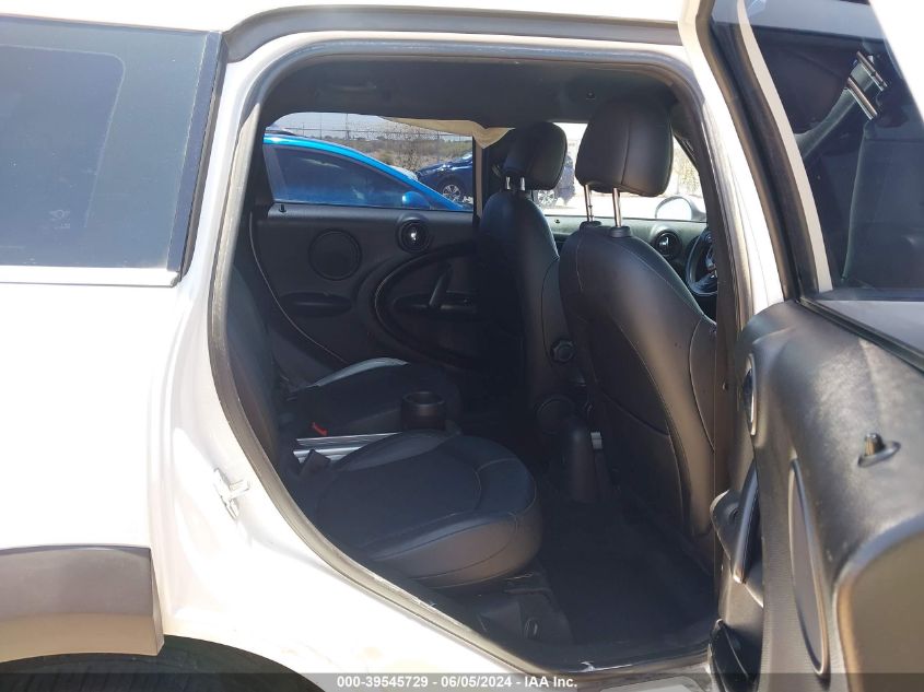 2012 Mini Cooper S Countryman VIN: WMWZC3C52CWL81145 Lot: 39545729