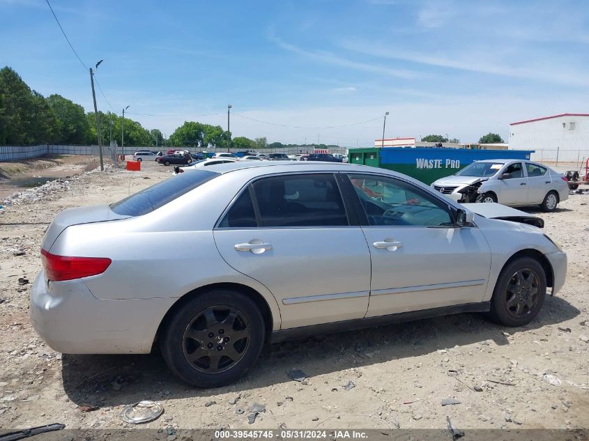 2005 Honda Accord 2.4 Lx VIN: 3HGCM56455G702117 Lot: 39545745