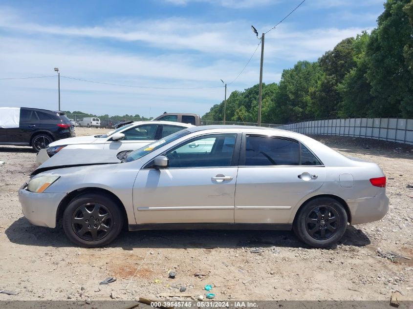 2005 Honda Accord 2.4 Lx VIN: 3HGCM56455G702117 Lot: 39545745