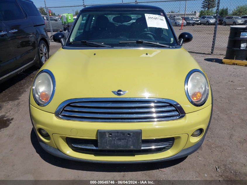 2011 Mini Cooper VIN: WMWSU3C50BTX96091 Lot: 39545746