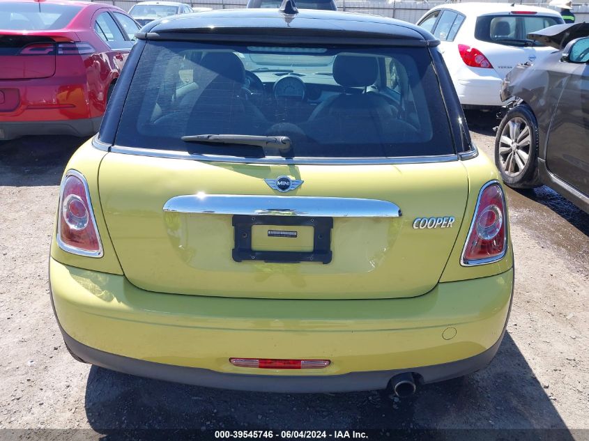 2011 Mini Cooper VIN: WMWSU3C50BTX96091 Lot: 39545746