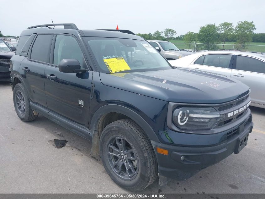 2023 Ford Bronco Sport Big Bend VIN: 3FMCR9B69PRD09738 Lot: 39545754