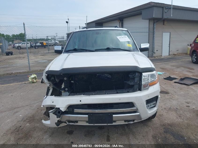 2016 Ford Expedition Platinum VIN: 1FMJU1MT2GEF36315 Lot: 39545783