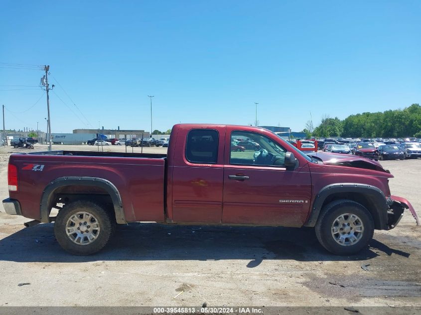 2008 GMC Sierra 1500 Sle1 VIN: 1GTEK19018Z145354 Lot: 39545813