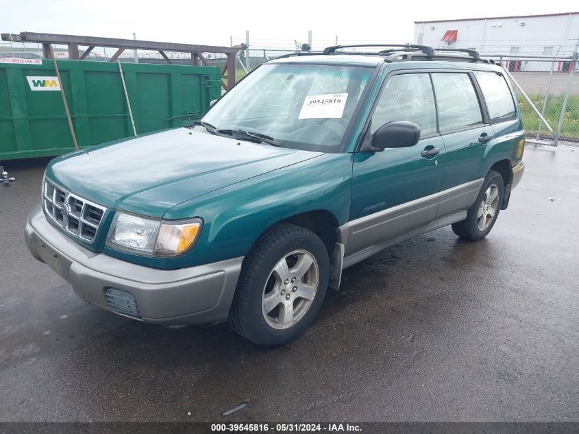 1999 Subaru Forester S VIN: JF1SF6558XH700512 Lot: 39545816