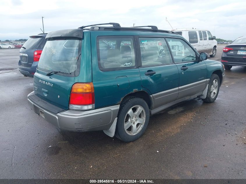 1999 Subaru Forester S VIN: JF1SF6558XH700512 Lot: 39545816