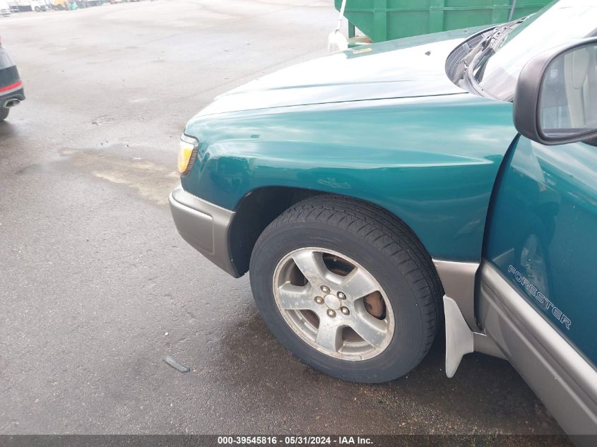 1999 Subaru Forester S VIN: JF1SF6558XH700512 Lot: 39545816