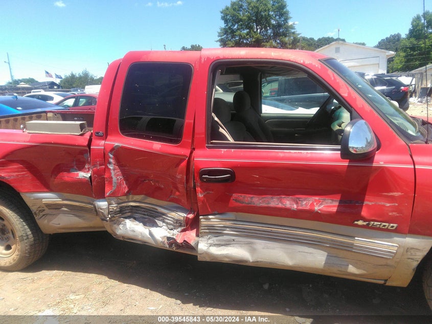 2000 Chevrolet Silverado 1500 Ls VIN: 2GCEC19T9Y1282395 Lot: 39545843