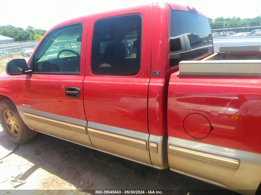 2000 Chevrolet Silverado 1500 Ls VIN: 2GCEC19T9Y1282395 Lot: 39545843