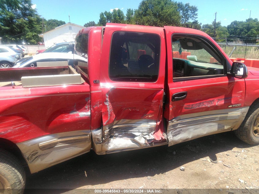 2000 Chevrolet Silverado 1500 Ls VIN: 2GCEC19T9Y1282395 Lot: 39545843